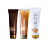kit Karamel Autobronceador 120ml + Gel Exfoliante + Crema Hidratante Energizante + guante aplicador